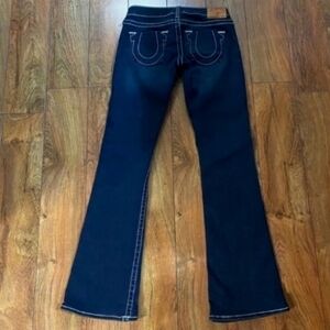 Beautiful True Religion Jeans With Bling Pockets 29" Inseam
